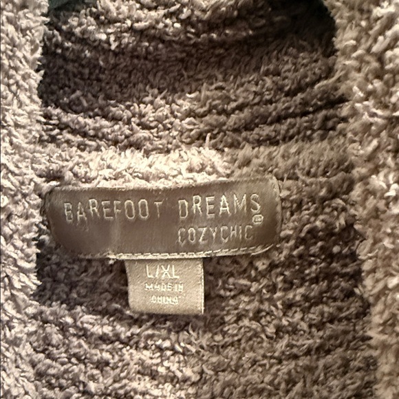 Barefoot Dreams Cozy Taupe Cardigan - Picture 2 of 2